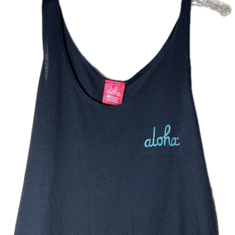 Aloha Army Black Tank Top